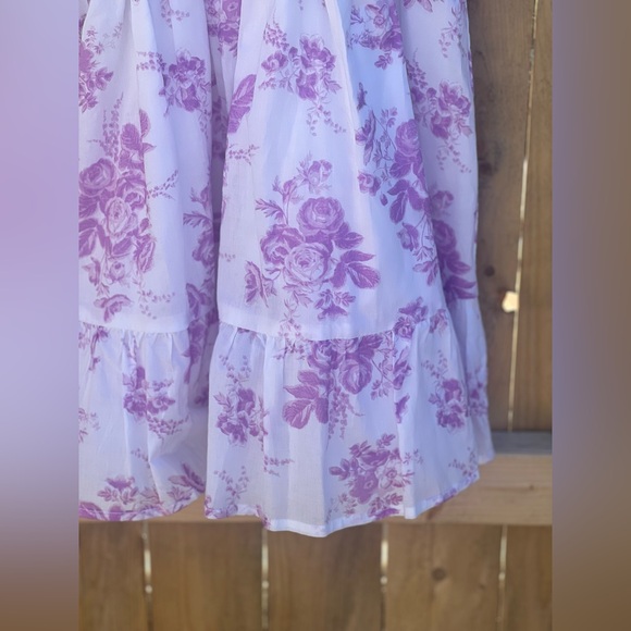 Janie and Jack The Emily Floral Smocked Sundress - Picture 9 of 12
